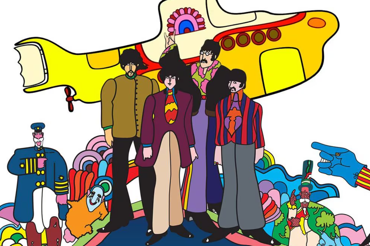 rock and roll wczoraj i dziś/the beatles yellow submarine źródło lanacion-com